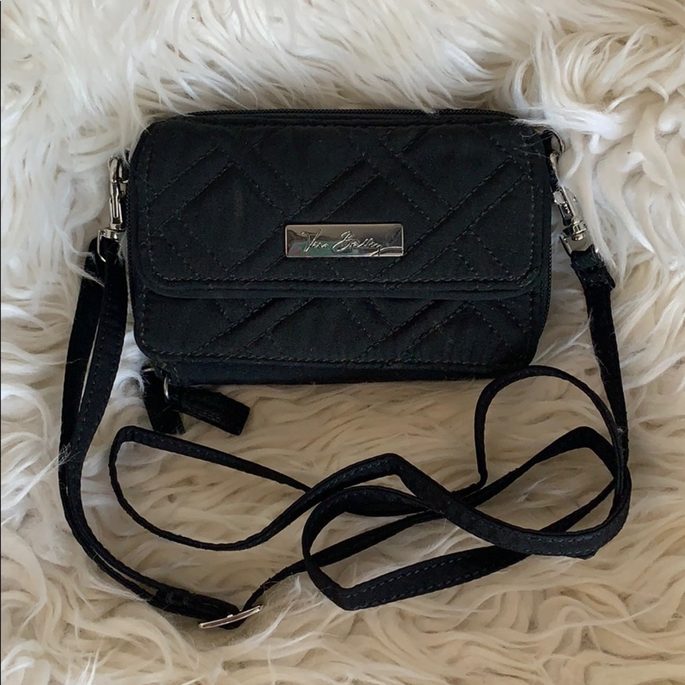 Authentic Vera Bradley Small Black All-in-one